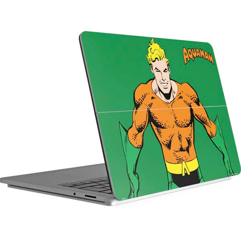 DC Comics Aquaman Classic Art Pose Surface Laptop Studio Skin